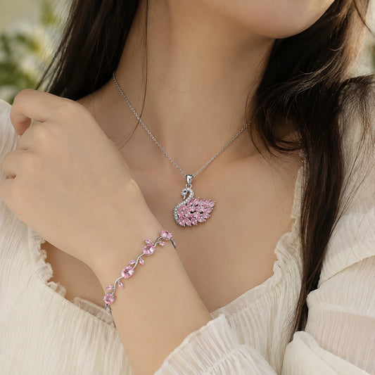 Blush Swan Elegance Set