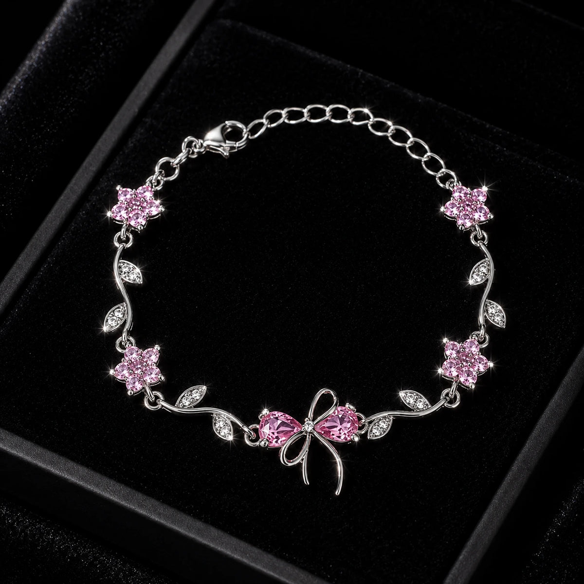 Pink Meadow Bracelet