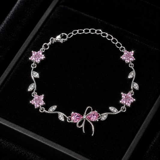 Pink Meadow Bracelet