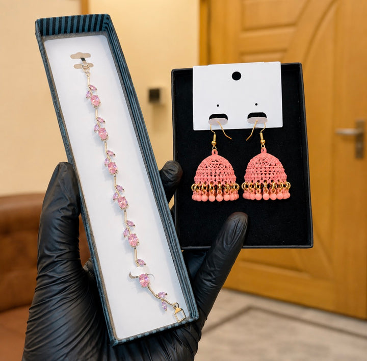 Tulip Bloom Jewellery Set (FREE DELIVERY 🚚 )
