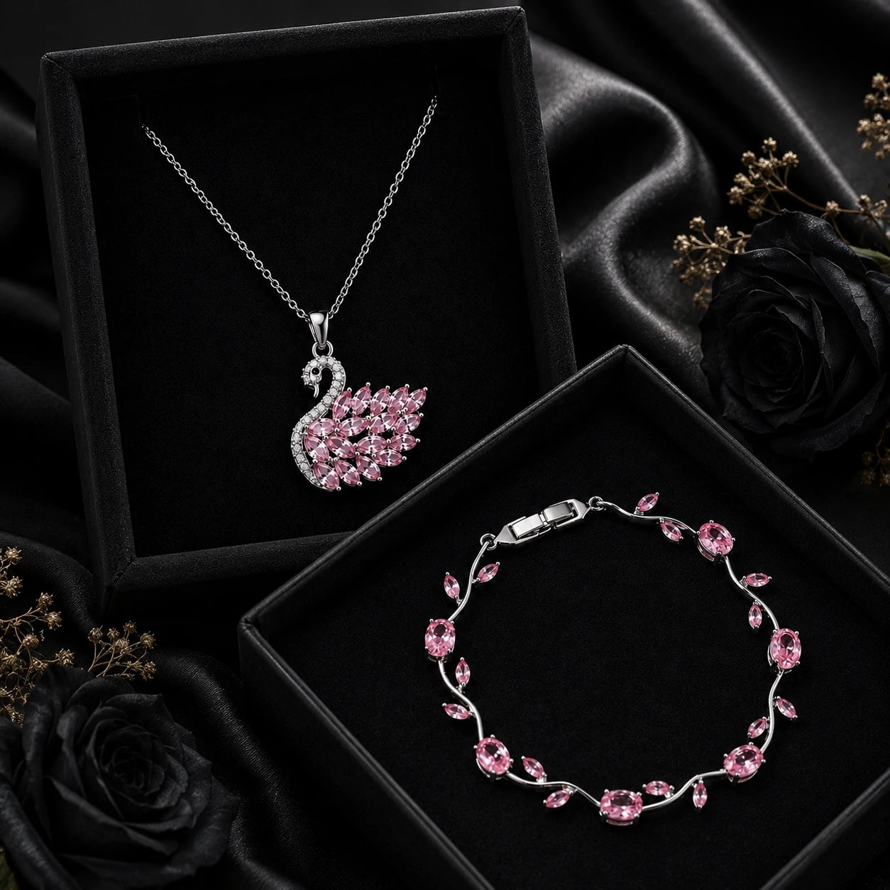 Blush Swan Elegance Set