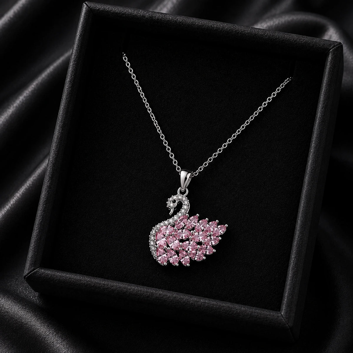 Elegant Swan Pendant