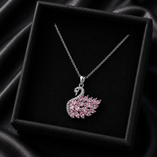 Elegant Swan Pendant