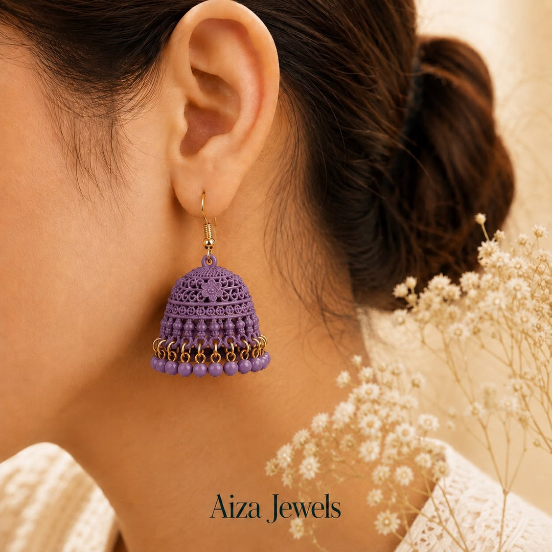 Premium Matte Jhumka Earings (8 colours)