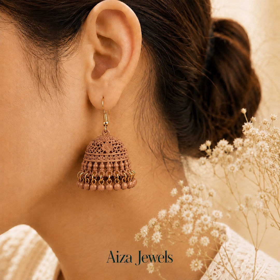 Premium Matte Jhumka Earings (8 colours)