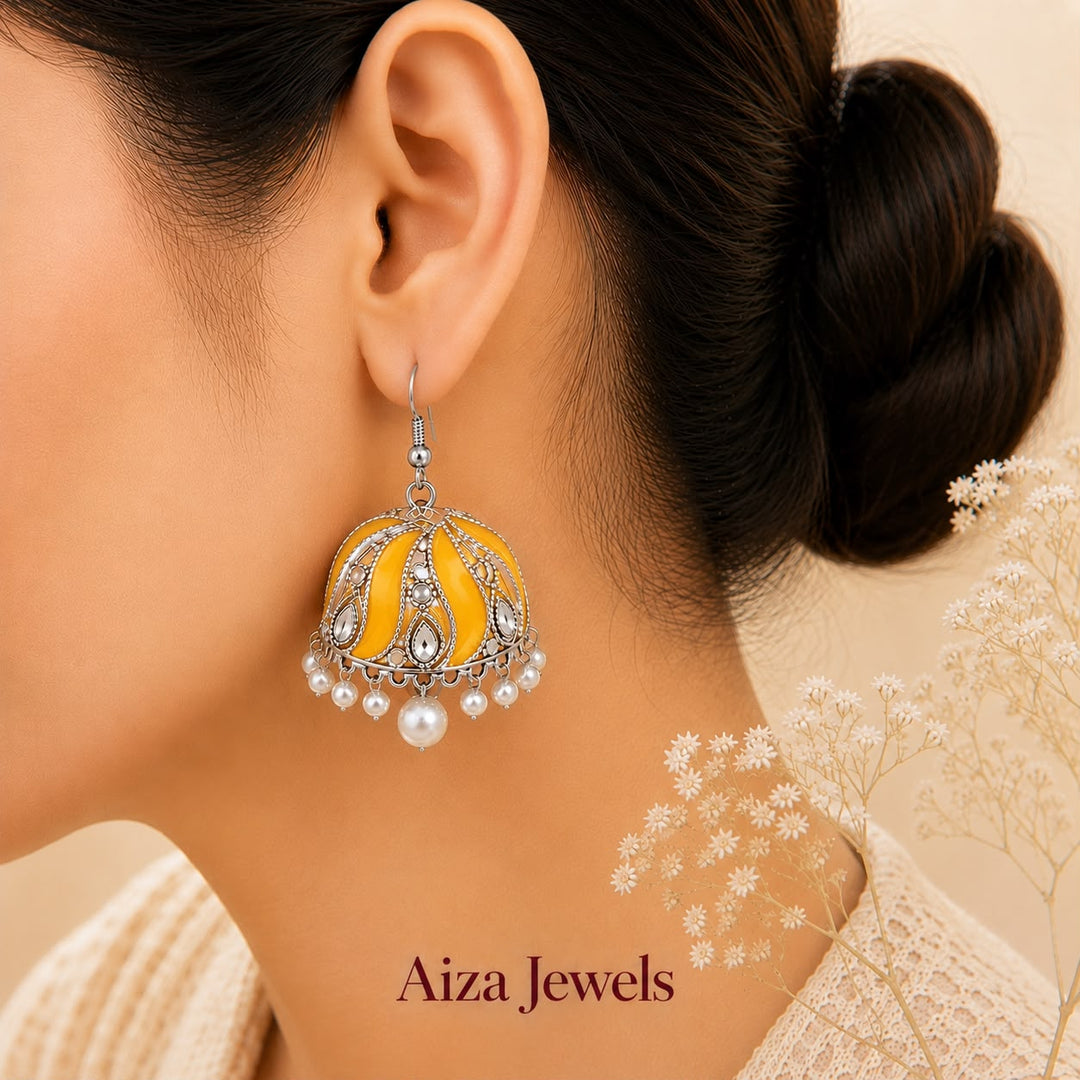 Ruby Bloom Jhumka Earings (5 Colours)
